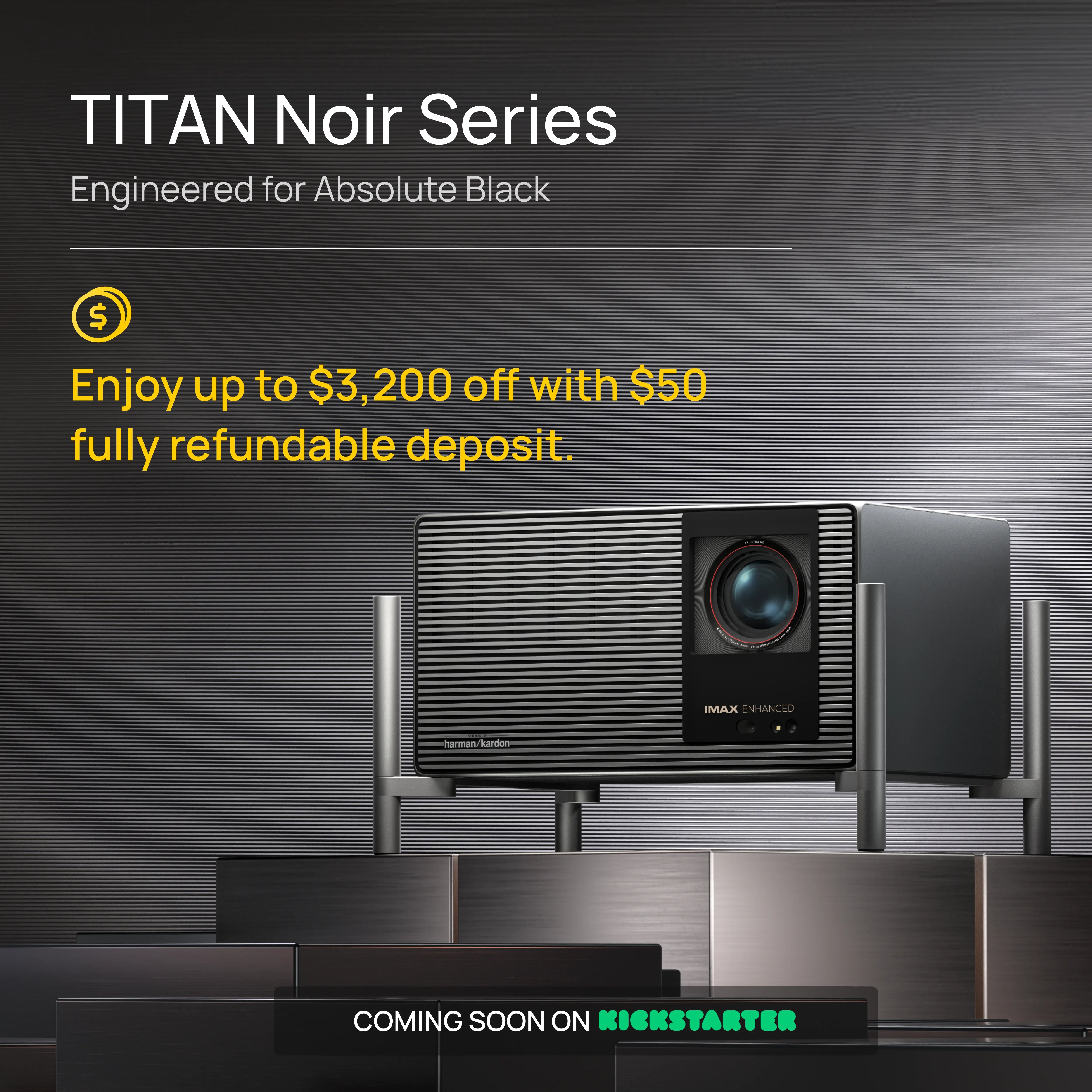 XGIMI Titan Noir Series 4K Projectors Kickstarter Campaign Q&A