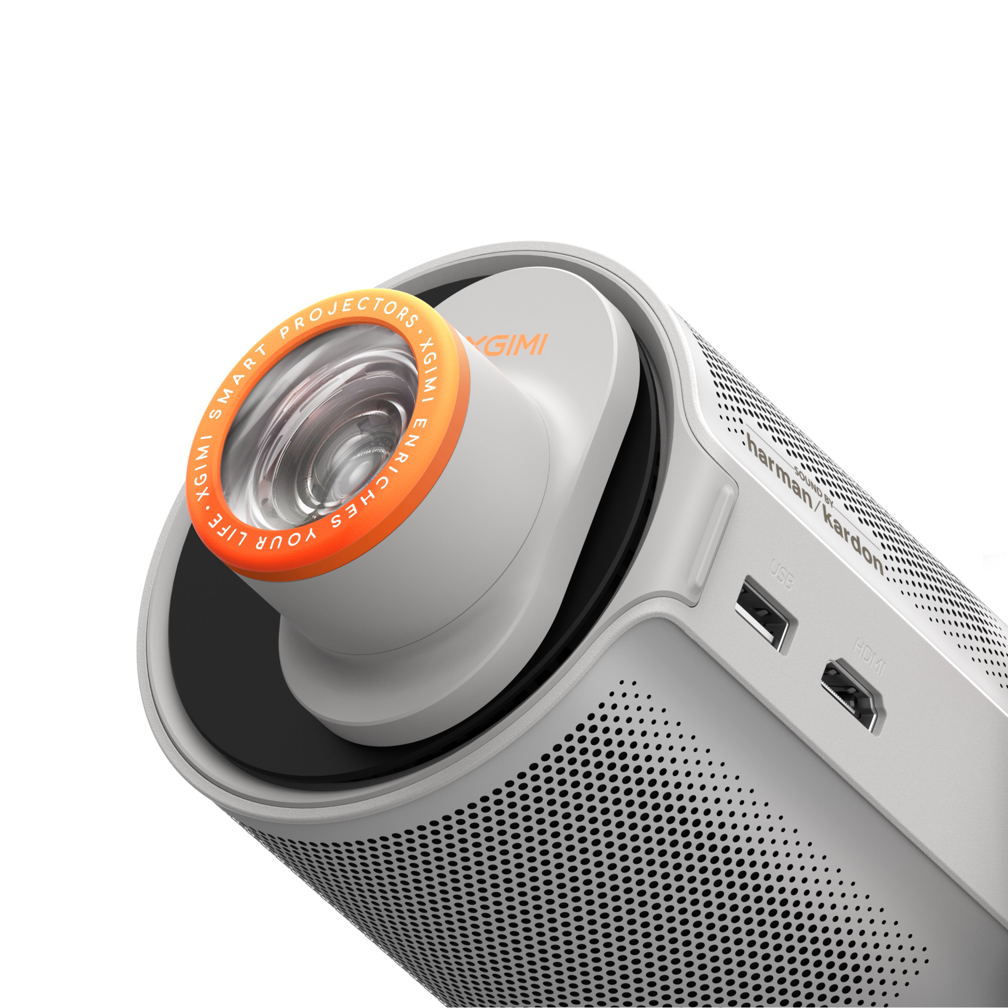 XGIMI MoGo 4 portable projector with rechargeable battery is packed with a