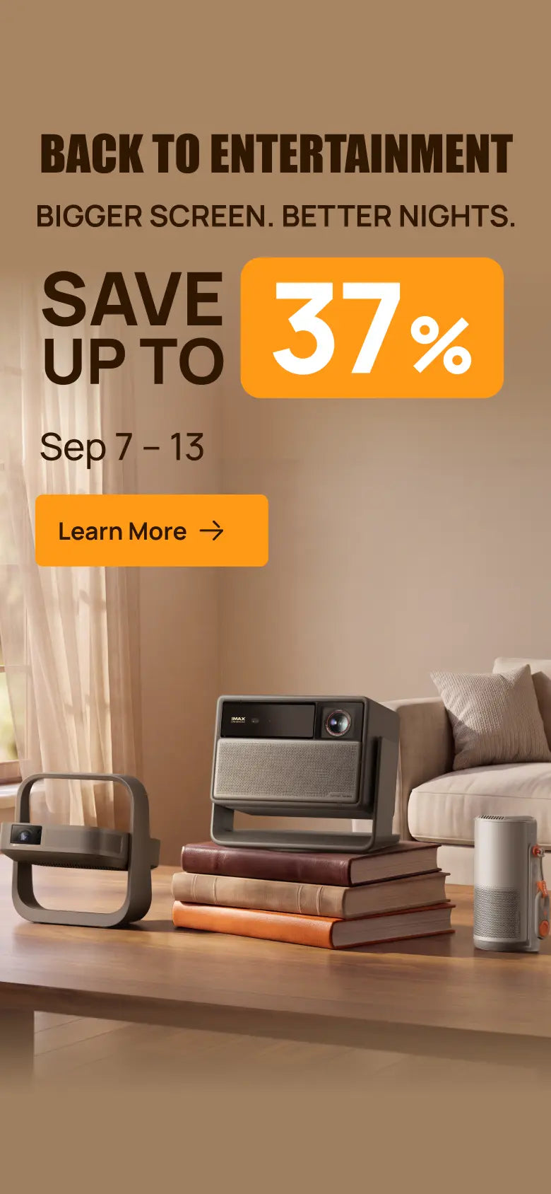 BACK TO ENTERTAINMENT SALE