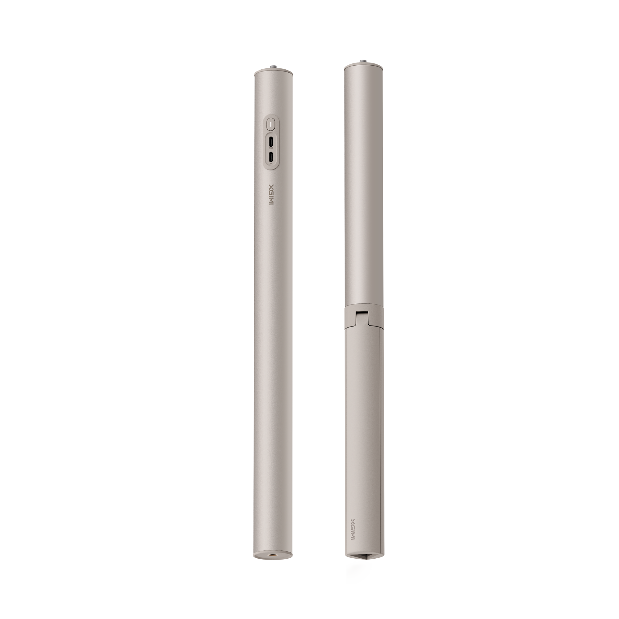 XGIMI PowerBase Stand features dual-stage detachable design for easy carrying. You can take it to camp or other activities.