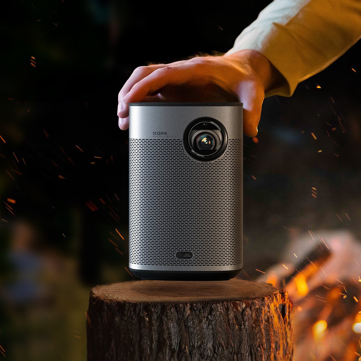 Halo+ - 1080p FHD Portable Projector - Fully Portable Design